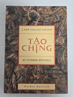 Tao Te Ching by Stephen Mitchell - Yellow & Brown Pocket Edition